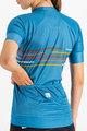 SPORTFUL Cycling short sleeve jersey - VELODROME - blue