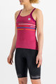 SPORTFUL Cycling tank top - VELODROME - cyclamen