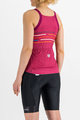 SPORTFUL Cycling tank top - VELODROME - cyclamen