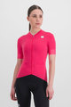 SPORTFUL Cycling short sleeve jersey - MONOCROM - pink