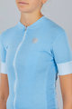 SPORTFUL Cycling short sleeve jersey - MONOCROM - light blue