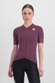 SPORTFUL Cycling short sleeve jersey - MONOCROM - purple