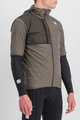 SPORTFUL Cycling thermal jacket - SUPERGIARA PUFFY - green