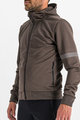 SPORTFUL Cycling hoodie - GIARA - brown