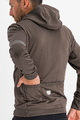 SPORTFUL Cycling hoodie - GIARA - brown