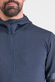 SPORTFUL Cycling hoodie - GIARA - blue