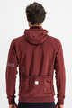 SPORTFUL Cycling hoodie - GIARA - bordeaux