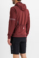 SPORTFUL Cycling hoodie - GIARA - bordeaux