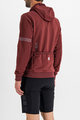 SPORTFUL Cycling hoodie - GIARA - bordeaux