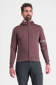 SPORTFUL Cycling hoodie - GIARA - purple