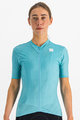 SPORTFUL Cycling short sleeve jersey - FLARE - light blue