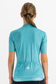SPORTFUL Cycling short sleeve jersey - FLARE - light blue