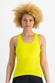 SPORTFUL Cycling tank top - FLARE - yellow