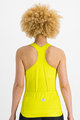 SPORTFUL Cycling tank top - FLARE - yellow