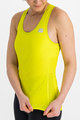 SPORTFUL Cycling tank top - FLARE - yellow