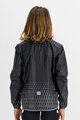 SPORTFUL Cycling windproof jacket - KID REFLEX - black