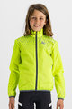 SPORTFUL Cycling windproof jacket - KID REFLEX - yellow