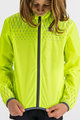 SPORTFUL Cycling windproof jacket - KID REFLEX - yellow