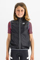 SPORTFUL Cycling gilet - KID REFLEX - black