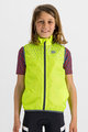 SPORTFUL Cycling gilet - KID REFLEX - yellow