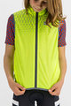 SPORTFUL Cycling gilet - KID REFLEX - yellow