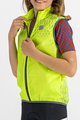 SPORTFUL Cycling gilet - KID REFLEX - yellow