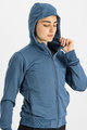 SPORTFUL Cycling hoodie - GIARA - blue