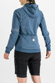 SPORTFUL Cycling hoodie - GIARA - blue