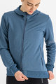 SPORTFUL Cycling hoodie - GIARA - blue