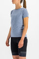 SPORTFUL Cycling short sleeve t-shirt - GIARA - light blue