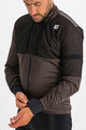 SPORTFUL Cycling thermal jacket - SUPERGIARA - brown