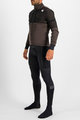 SPORTFUL Cycling thermal jacket - SUPERGIARA - brown