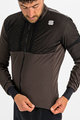 SPORTFUL Cycling thermal jacket - SUPERGIARA - brown