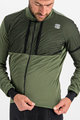 SPORTFUL Cycling thermal jacket - SUPERGIARA - green