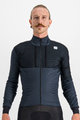 SPORTFUL Cycling thermal jacket - SUPERGIARA - blue