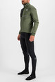 SPORTFUL Cycling thermal jacket - GIARA SOFTSHELL - green