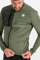 SPORTFUL Cycling thermal jacket - GIARA SOFTSHELL - green