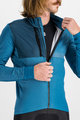 SPORTFUL Cycling thermal jacket - GIARA SOFTSHELL - blue