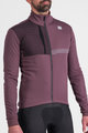 SPORTFUL Cycling thermal jacket - GIARA SOFTSHELL - purple