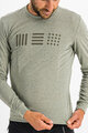 SPORTFUL Cycling long sleeve t-shirt - GIARA - light green