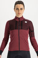 SPORTFUL Cycling thermal jacket - SUPERGIARA - bordeaux