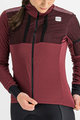 SPORTFUL Cycling thermal jacket - SUPERGIARA - bordeaux