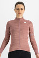 SPORTFUL Cycling winter long sleeve jersey - SUPERGIARA THERMAL - pink