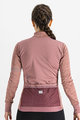 SPORTFUL Cycling winter long sleeve jersey - SUPERGIARA THERMAL - pink