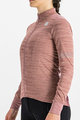 SPORTFUL Cycling winter long sleeve jersey - SUPERGIARA THERMAL - pink