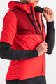 SPORTFUL Cycling thermal jacket - SUPERGIARA PUFFY - red