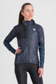 SPORTFUL Cycling thermal jacket - SUPERGIARA PUFFY - blue