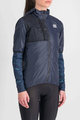 SPORTFUL Cycling thermal jacket - SUPERGIARA PUFFY - blue