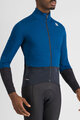 SPORTFUL Cycling thermal jacket - TOTAL COMFORT - blue/black