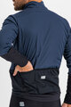 SPORTFUL Cycling thermal jacket - TOTAL COMFORT - blue